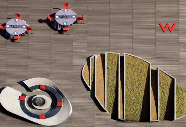 獨(dú)一無二的設(shè)計師酒店  首爾華克山莊W精品酒店設(shè)計欣賞